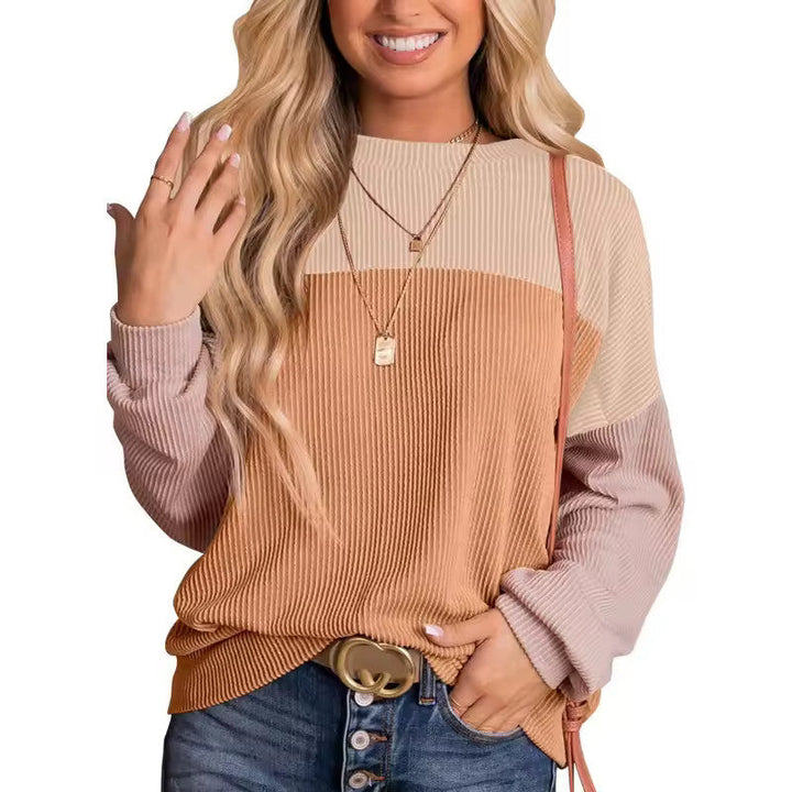 Pullover donna versatile, perfetto per abbigliamento casual chic e comfort quotidiano.