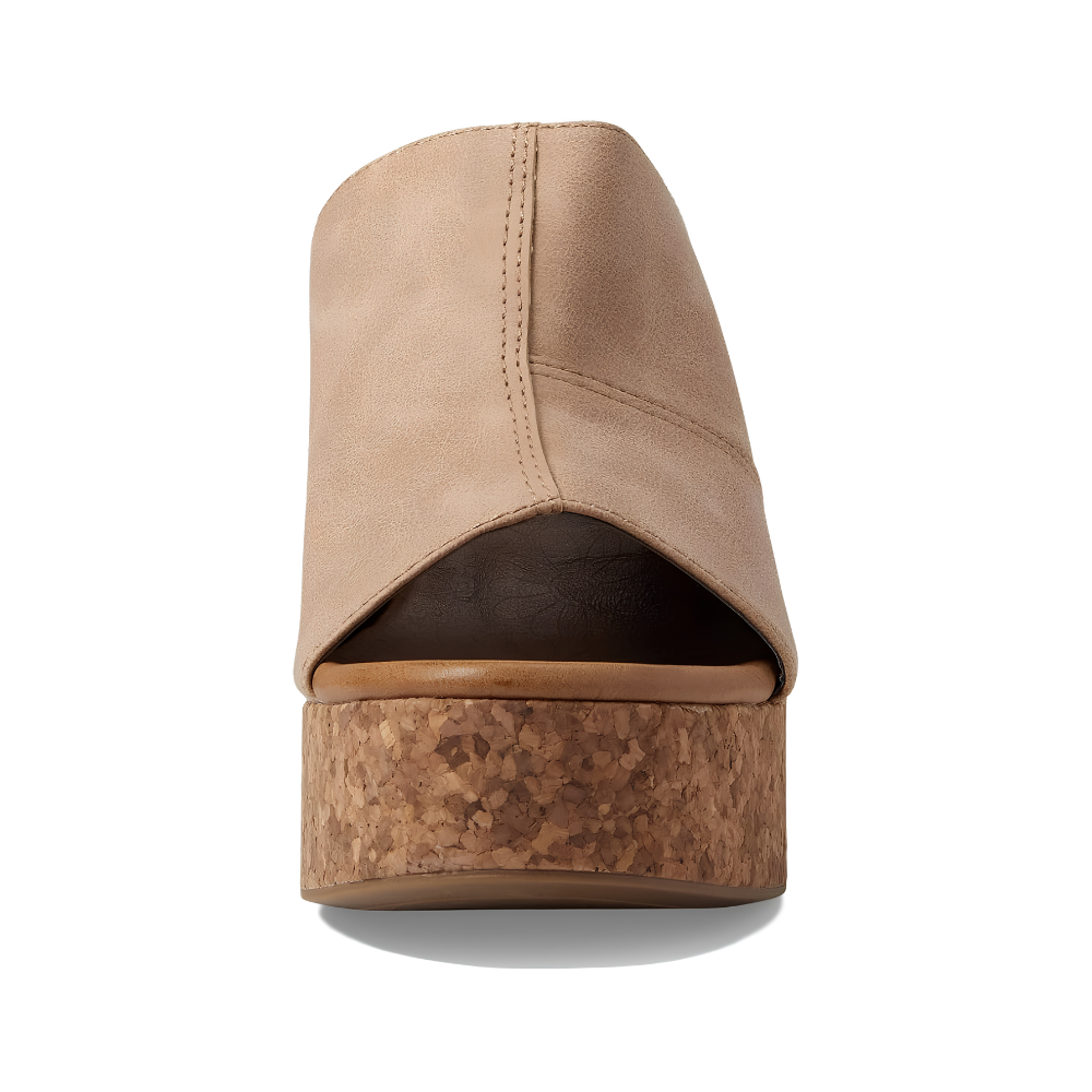Sandali sabot platform da donna con tacco. Stile e comfort per le tue passeggiate e serate estive.