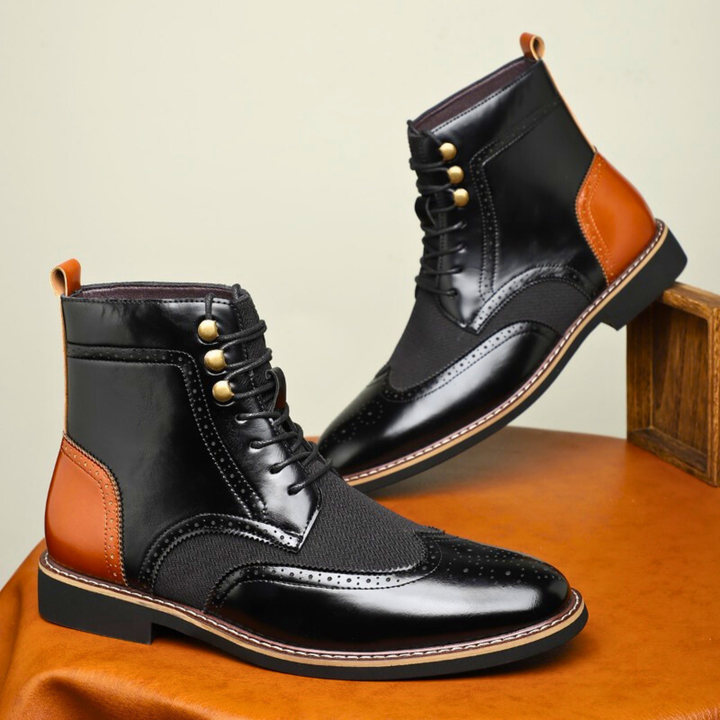 Scarpe brogue bicolore donna, perfette per combinare eleganza casual e stile distintivo. [[lstfy-media:7]]