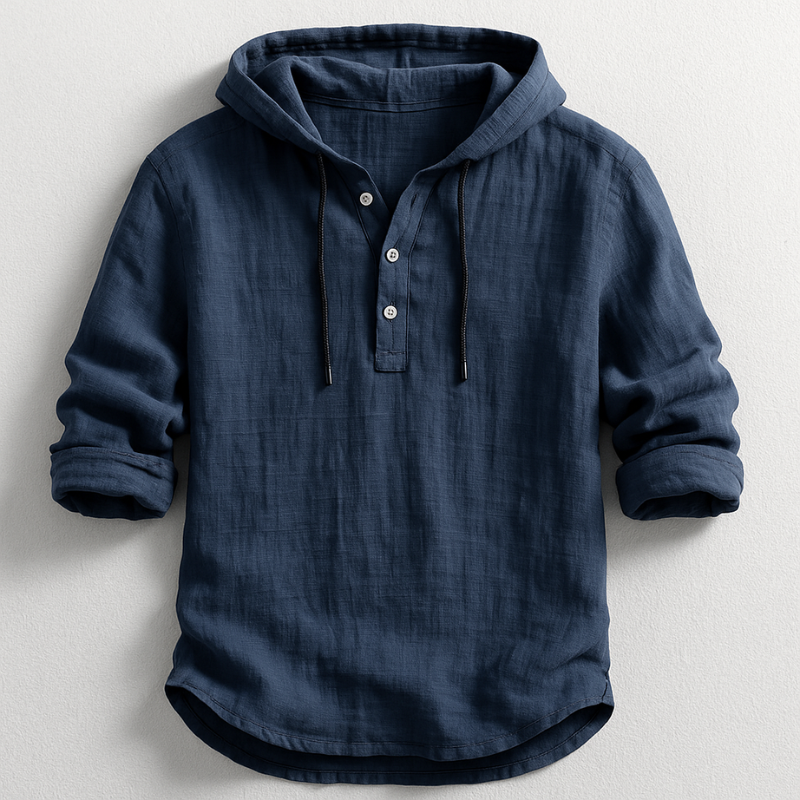 Felpa con cappuccio da uomo, eleva il tuo stile casual. Versatile per outfit primaverili/autunnali e relax quotidiano.
