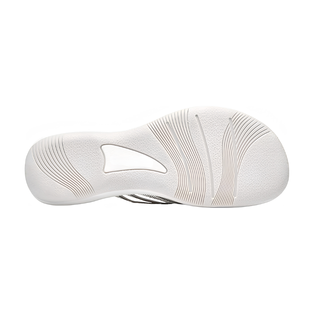 Sandali infradito donna neri con scintillanti strass, scarpe estive eleganti e versatili.