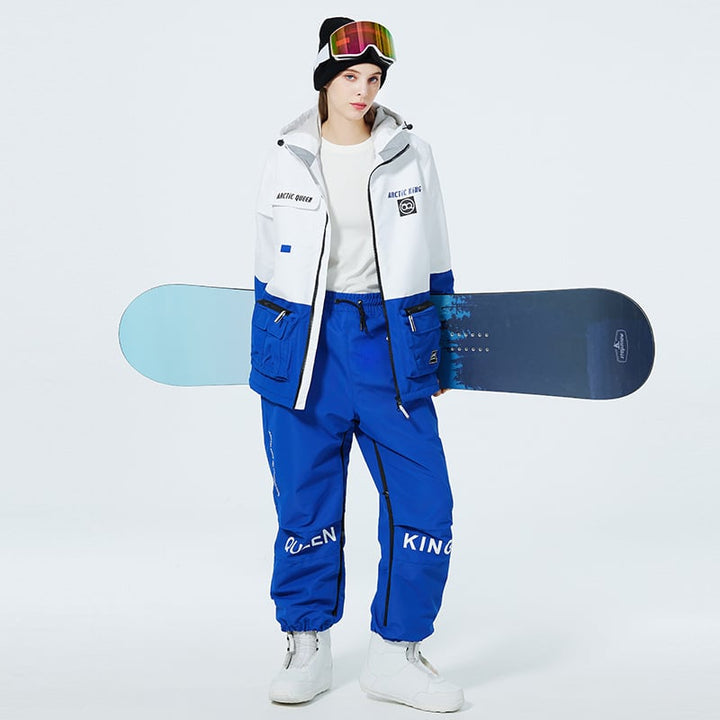Giacca e pantaloni sci impermeabili, ideali per avventura sulla neve unisex.