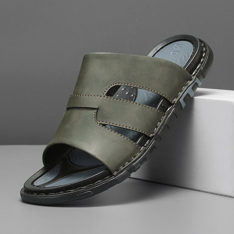 Pantofole uomo eleganti senza lacci, perfette per l'ufficio o casa, con suola morbida e comfort garantito.