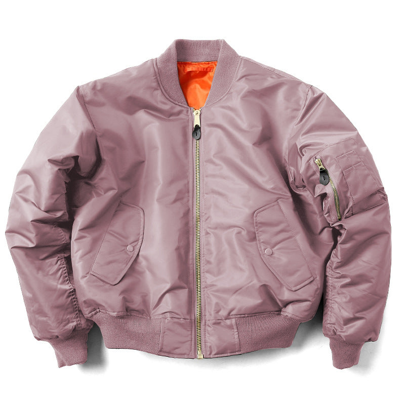 Bomber uomo invernale stile pilota, giubbotto casual per tutte le stagioni, moda uomo pratica.