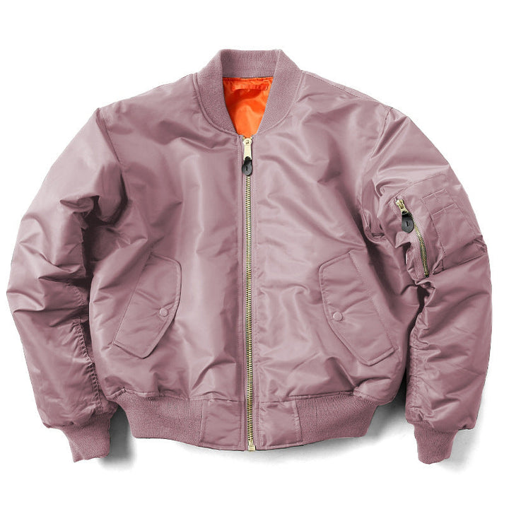 Bomber uomo invernale stile pilota, giubbotto casual per tutte le stagioni, moda uomo pratica.