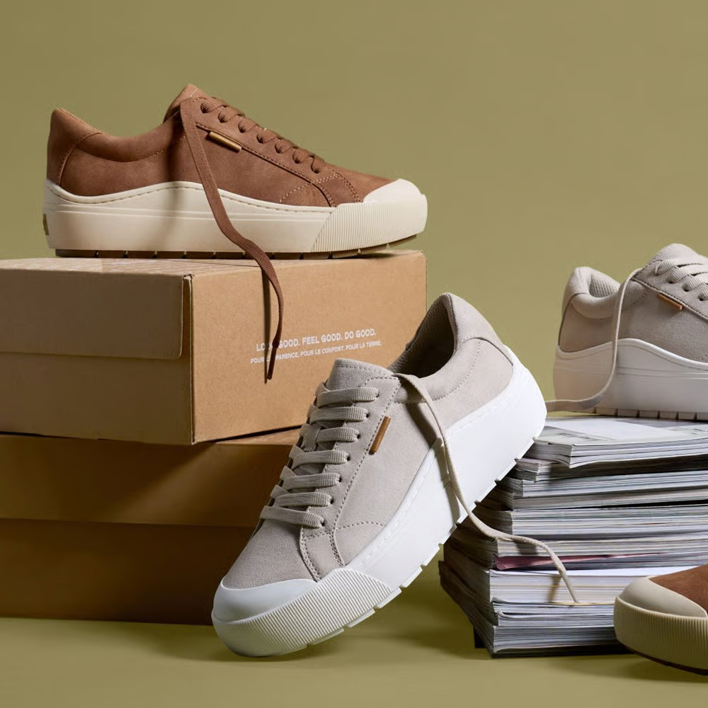 Sneakers platform Cloud da donna, che combinano comfort e tendenza. Le scarpe ideali per un passo leggero.