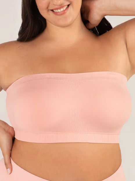 Fascia donna comfort seamless, senza spalline, ideale per ogni outfit e intimo invisibile.