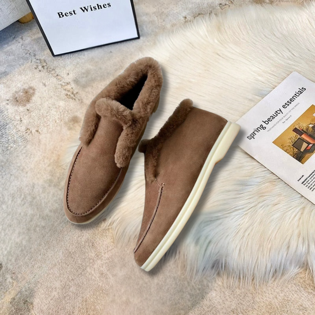 Scarpe invernali da passeggio donna, calde e alla moda, ideali per comfort e stile quotidiano.