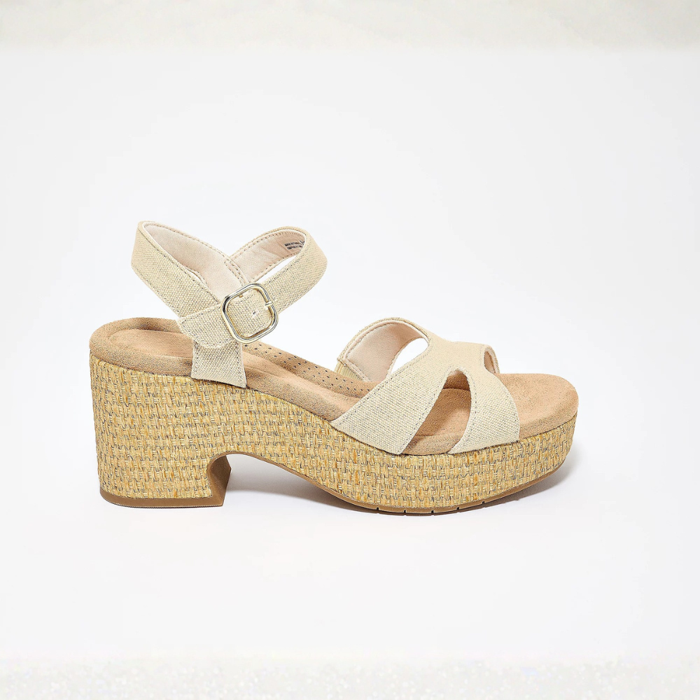 Sandali con zeppa da donna eleganti e comodi per l'estate, perfetti per ogni occasione.