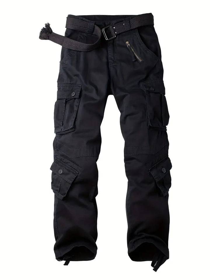 Pantaloni cargo uomo, versatili per ogni avventura. Comfort e stile casual-outdoor per moda maschile.