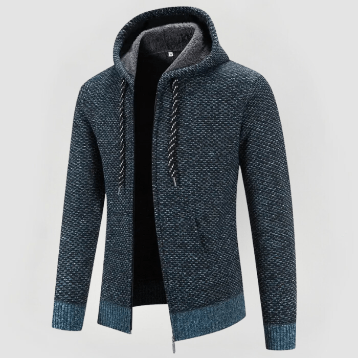Felpa versatile con zip per un look casual unisex. Un capo essenziale per autunno e inverno.