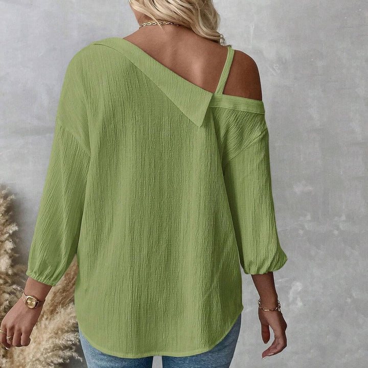 Top elegante monospalla, un capo chiave per la moda estiva e primaverile chic.