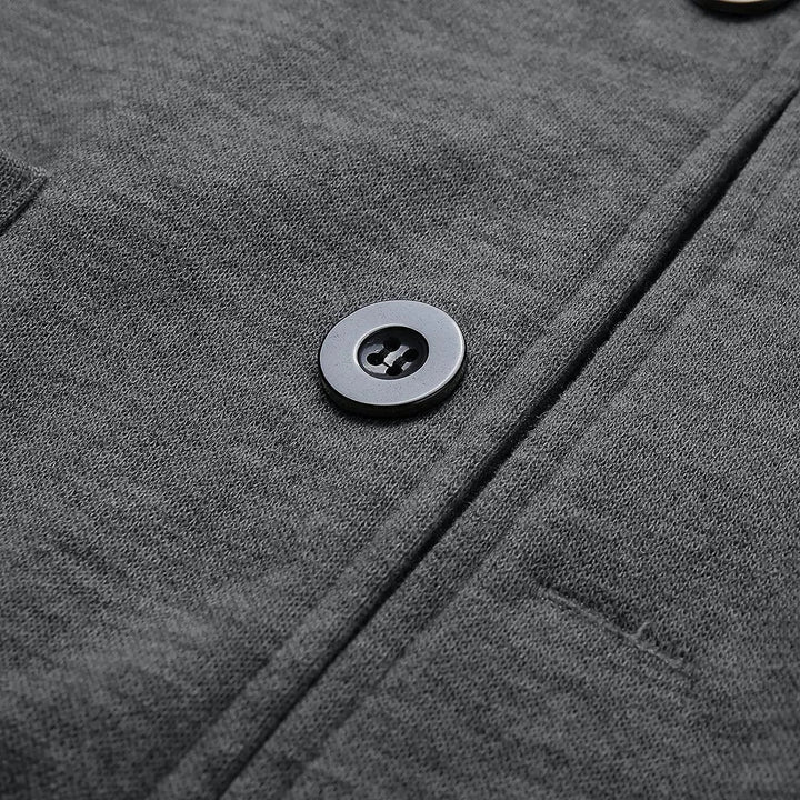Giacca uomo blu scuro, multiuso. Ideale per look formale o serate di moda.
