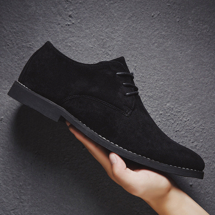 Scarpe casual eleganti uomo con lacci, stile britannico. Perfette per business casual e comfort garantito.