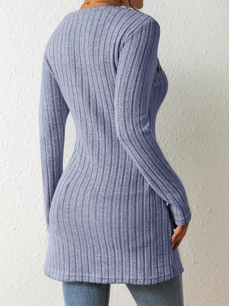 Top aderente da donna monospalla, stile asimmetrico per outfit versatili e alla moda.