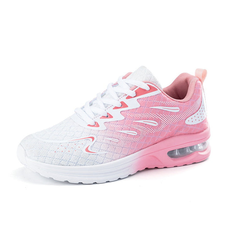 Dettaglio scarpe running donna leggere e traspiranti, perfette per il comfort e l'attività sportiva.