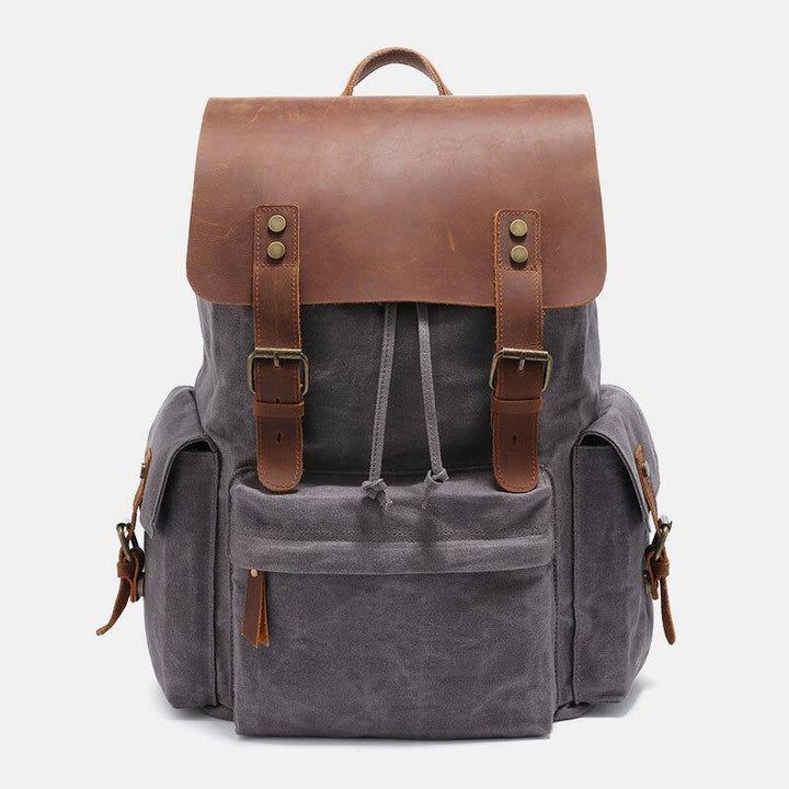 Elegante zaino laptop unisex 15,6 pollici, design casual e pratico come borsa portatile. Multitasche.