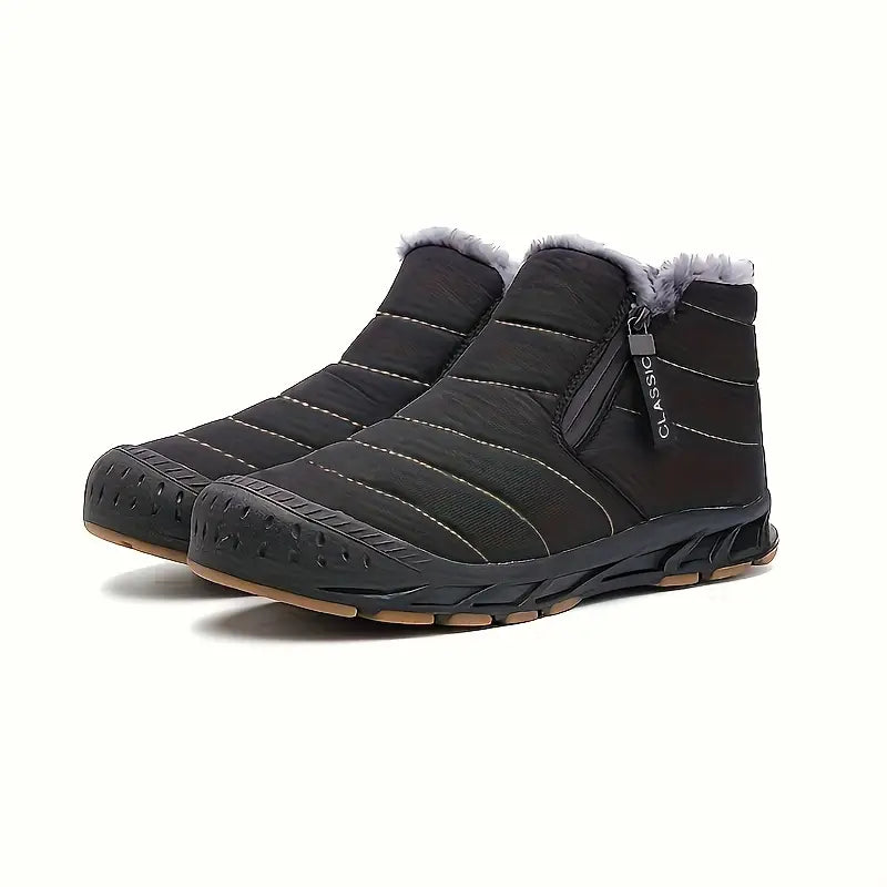 Stivali donna invernali antiscivolo con interno caldo per massimo comfort. Calzature impermeabili ideali per il freddo.
