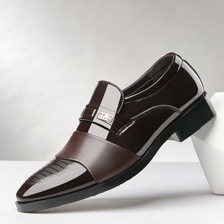 Scarpe da uomo classiche e formali, nere, con comfort superiore per business e occasioni professionali.