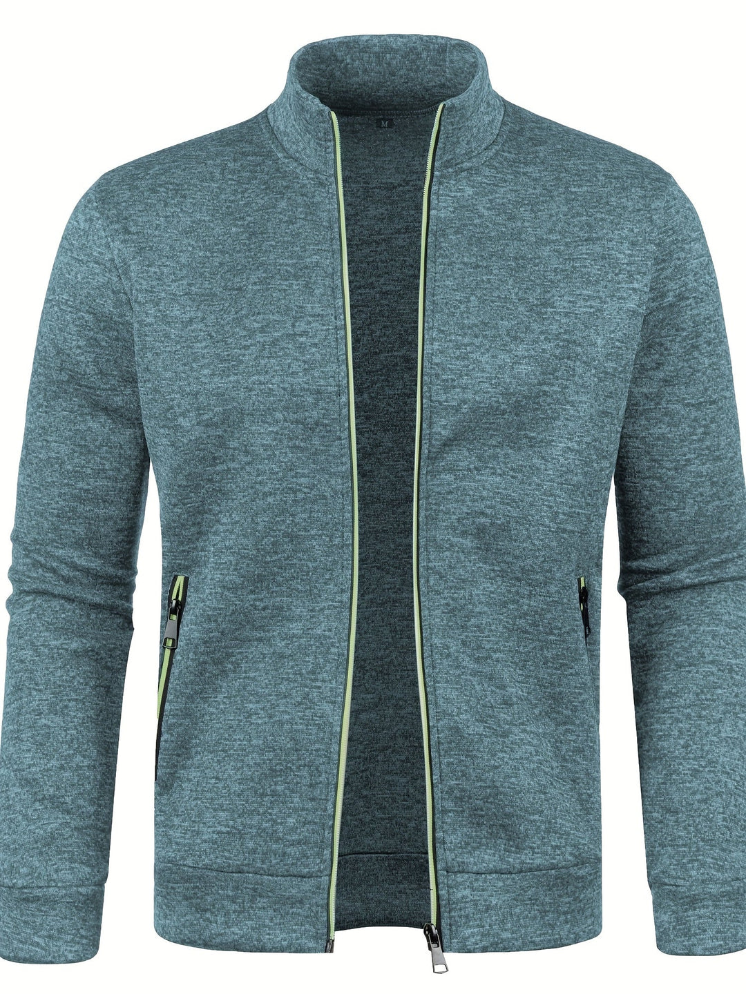 Caldo cardigan uomo con zip, un capo versatile ed elegante per un look confortevole.