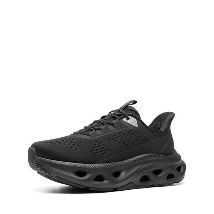 Sneakers platform nere da donna Onda, ideali per comfort quotidiano e look sportivo alla moda.