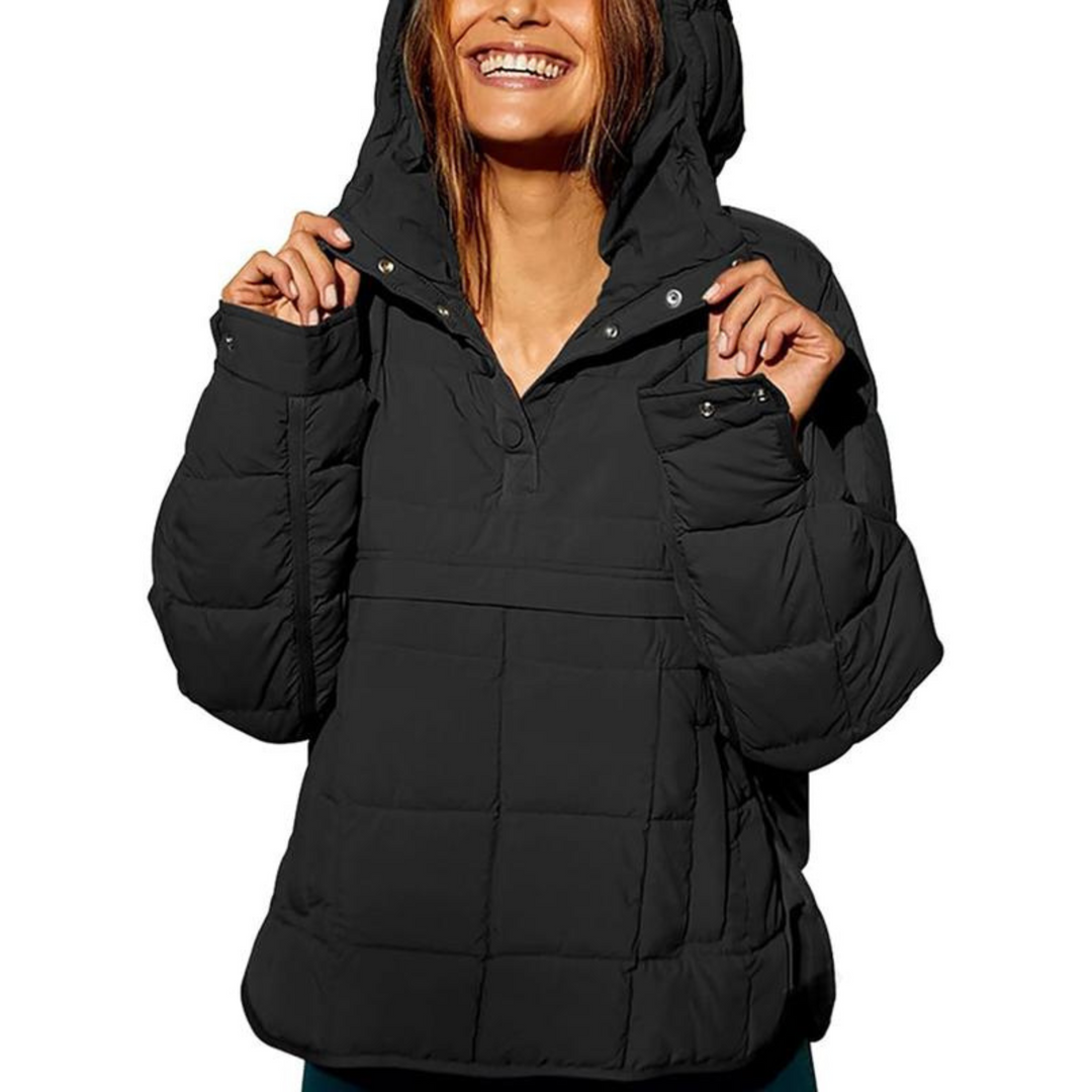 Giacca invernale trapuntata da donna, leggera e calda. Essenziale per il tuo look moderno e confortevole.