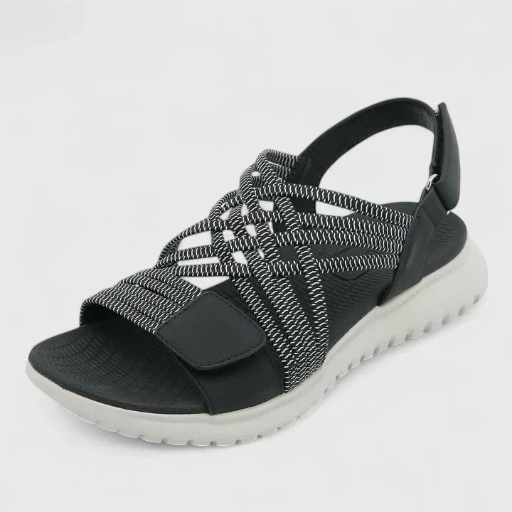 Sandali ortopedici donna per moda casual estiva, perfetti per passeggio e supporto piede duraturo.
