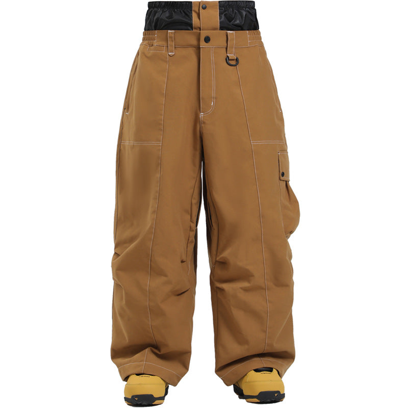 Pantaloni da snowboard unisex antivento, impermeabili e traspiranti per le tue avventure invernali.