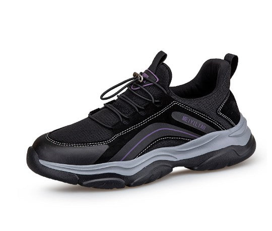 Calzature sportive donna per outdoor, con design traspirante, lacci e punta tonda, perfette per camminata.