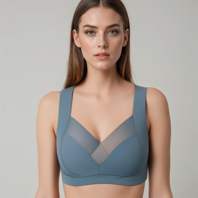 Reggiseno invisibile push-up senza cuciture, intimo donna per una silhouette perfetta.