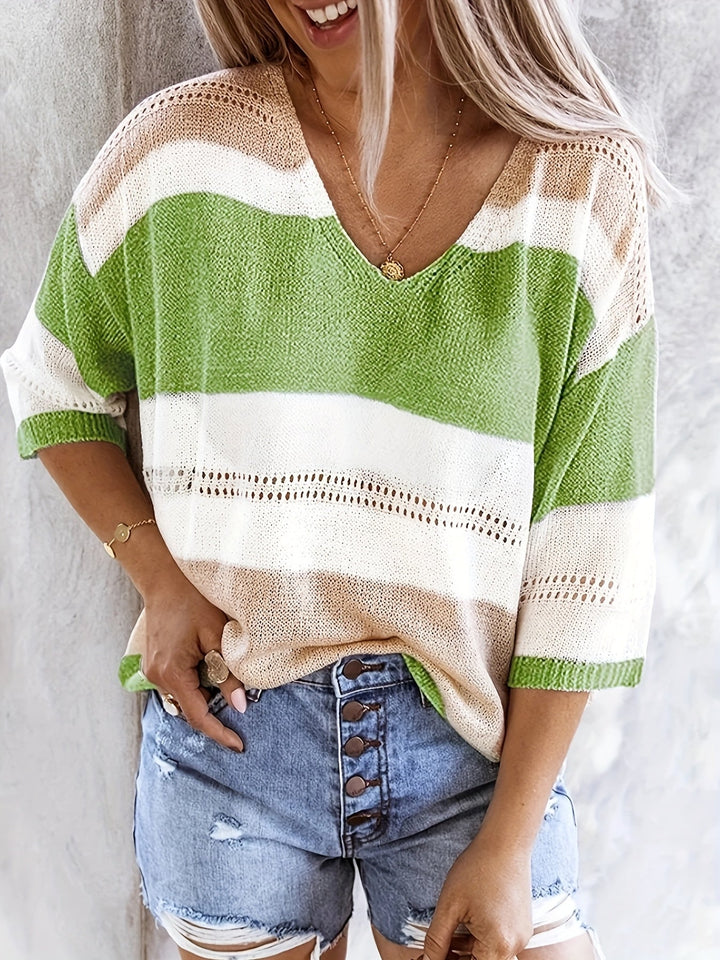 Maglione donna autunno/inverno, leggero e caldo, un capo versatile e alla moda.