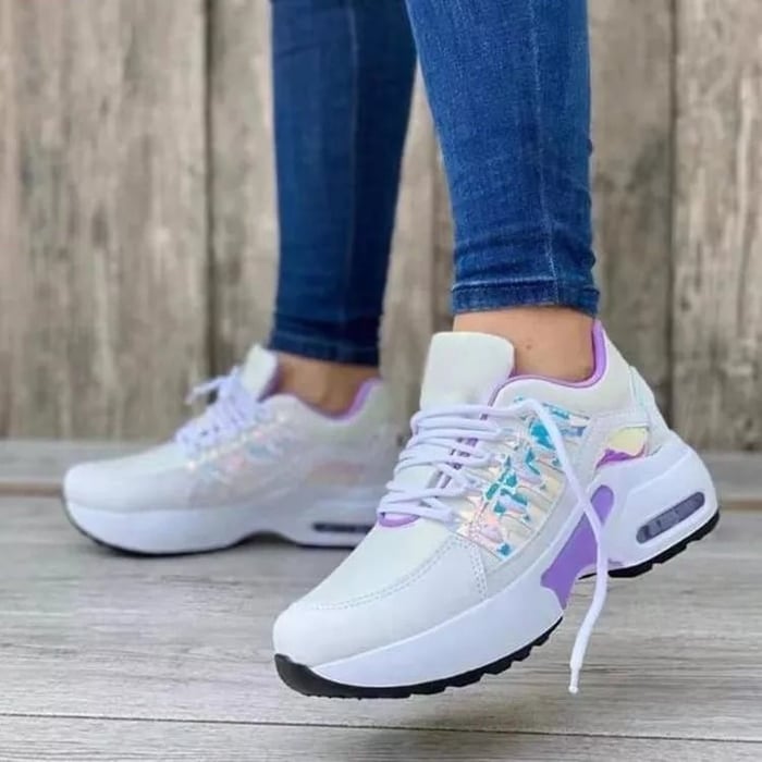 Sneakers ortopediche donna, supporto plantare anatomico, ideali per comfort duraturo e attività fisica.