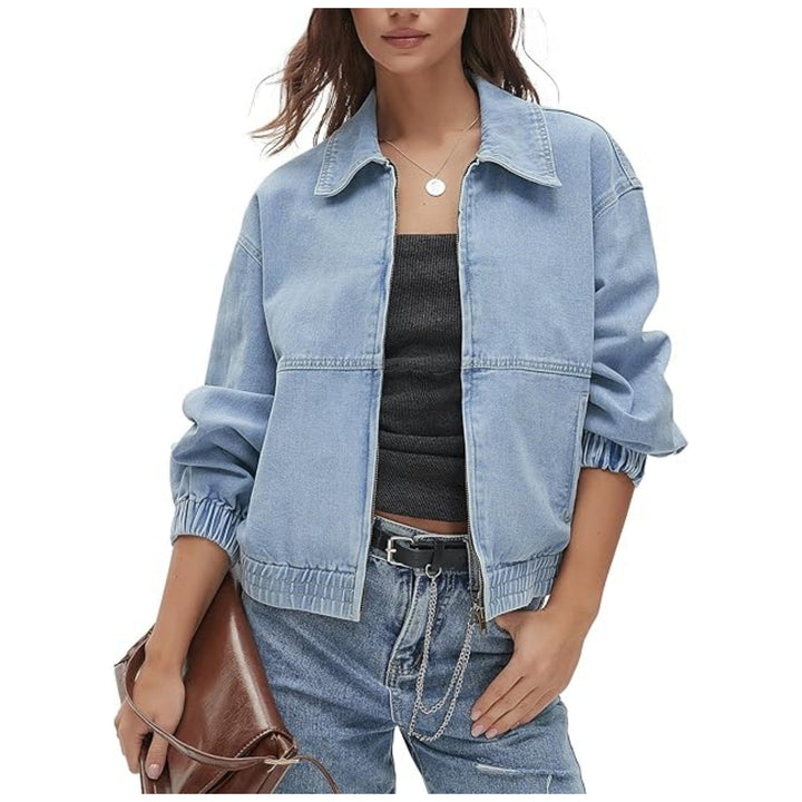 Giacca unisex stile vintage casual con revers, ideale per un look quotidiano trendy e confortevole. Moda retrò.