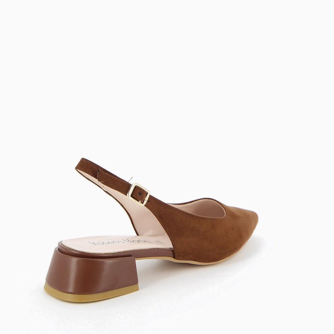 Slingback donna eleganti, ballerine con cinturino per un tocco di classe.