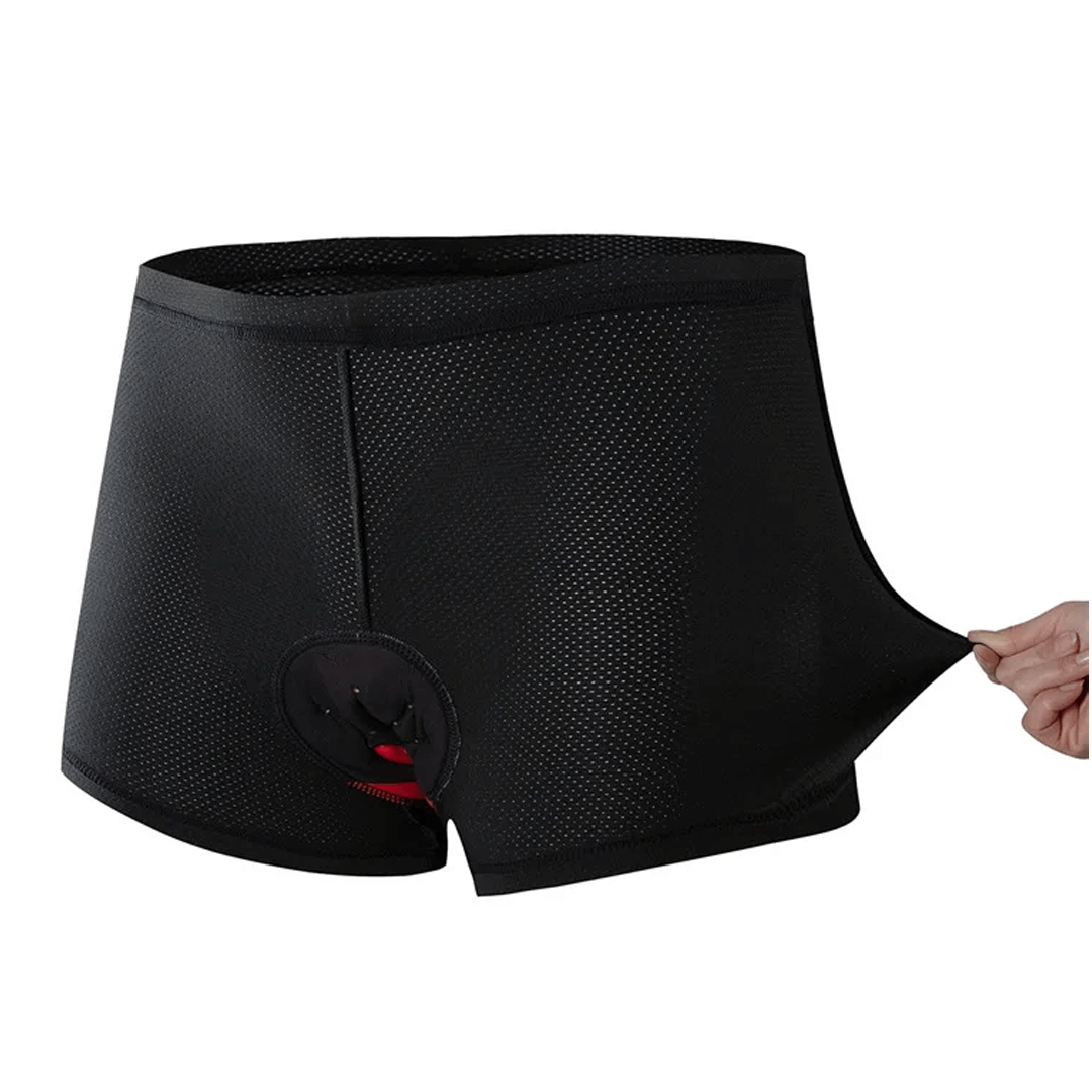 Abbigliamento bici: pantaloncini ciclismo imbottiti uomo Comfort Pro. Massima traspirabilità per corse lunghe.