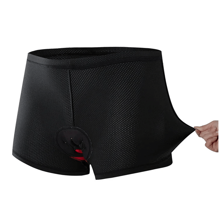 Abbigliamento bici: pantaloncini ciclismo imbottiti uomo Comfort Pro. Massima traspirabilità per corse lunghe.