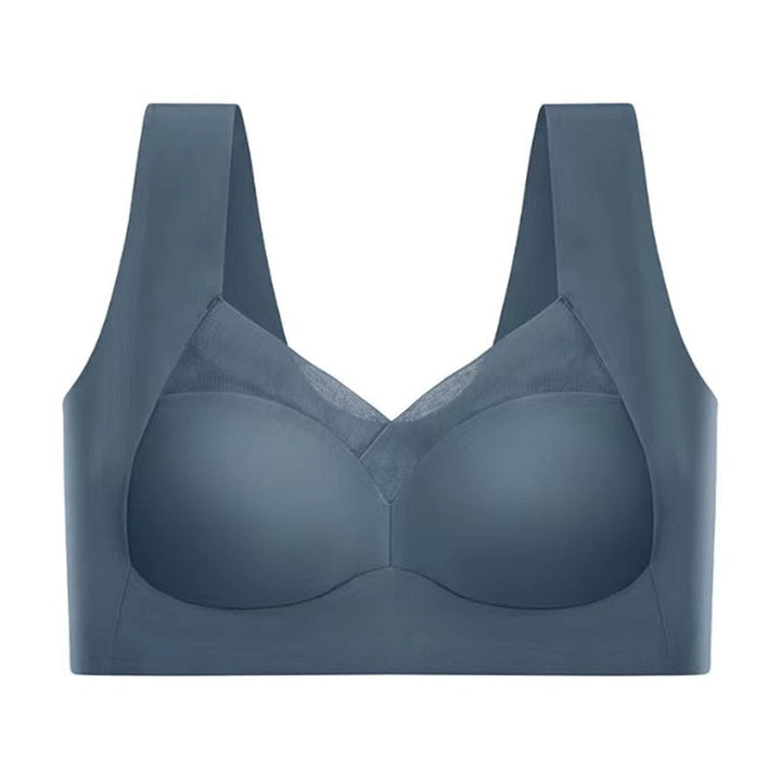 Lingerie comfort: reggiseno push-up senza cuciture, ideale per un look invisibile e discreto.
