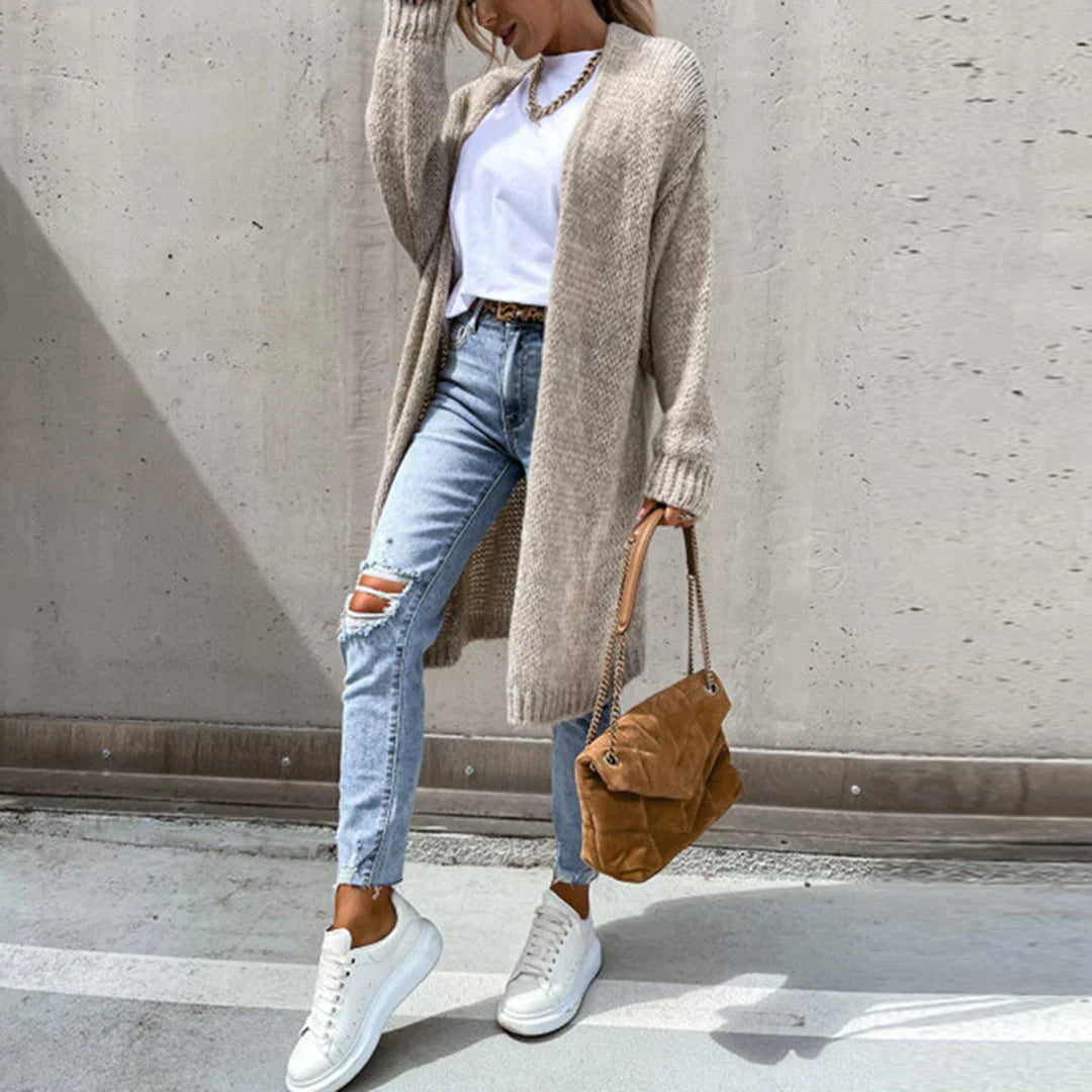 Cardigan donna oversize, nuova collezione per uno stile casual chic.