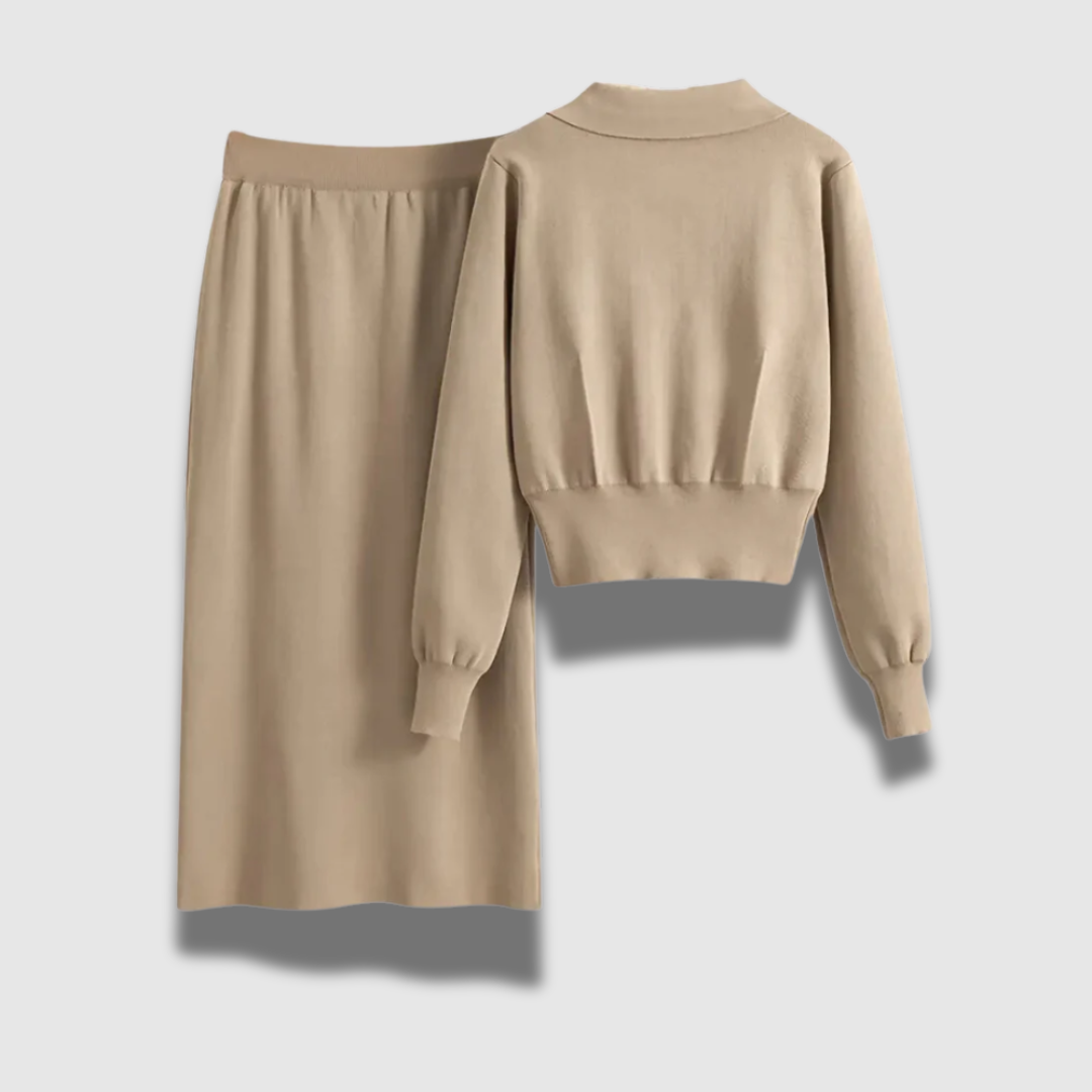 Set donna casual e confortevole, ideale per look chic da primavera ed estate. Moda versatile.