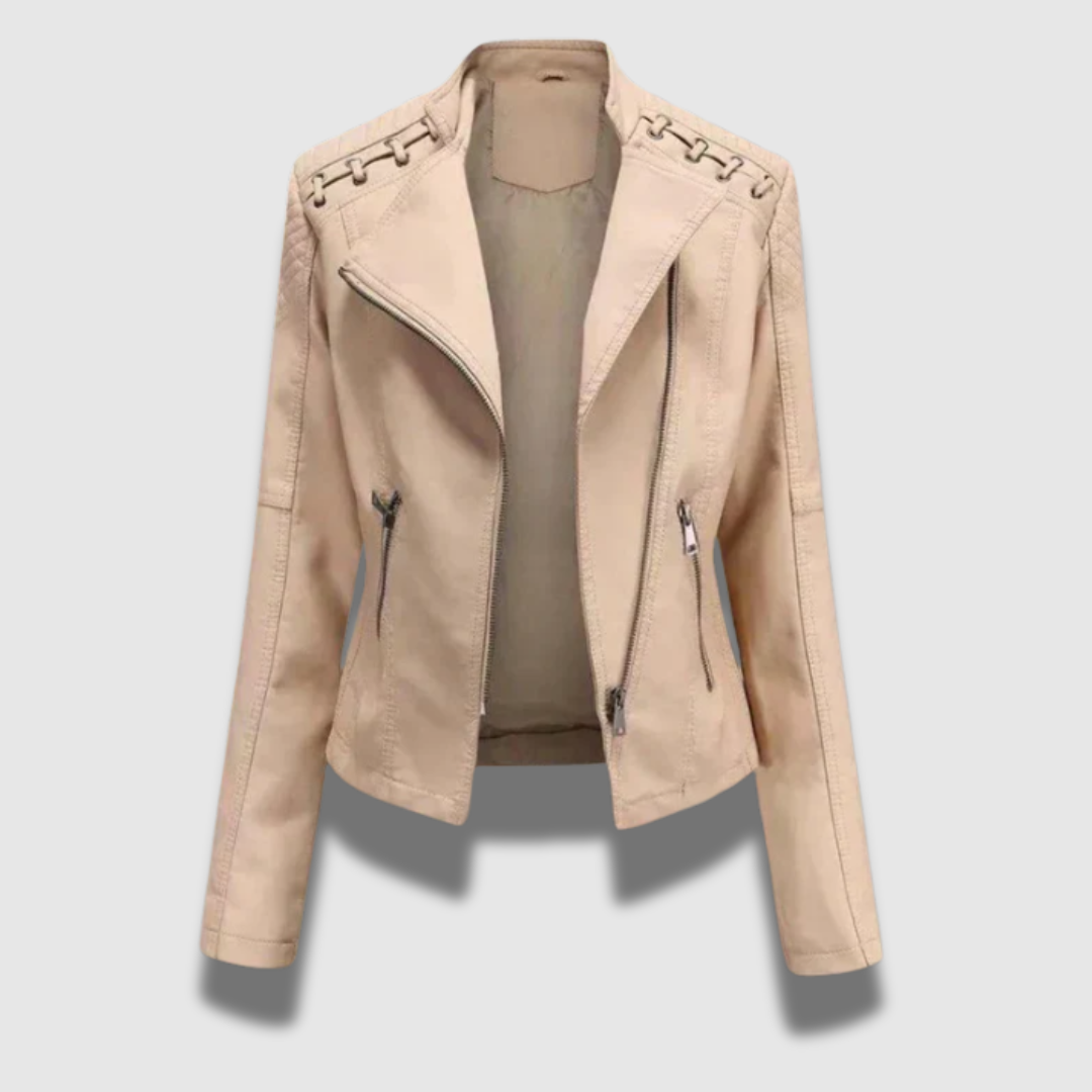 Classica giacca slim da donna, perfetta per un look sofisticato. Capospalla elegante per la moda femminile.