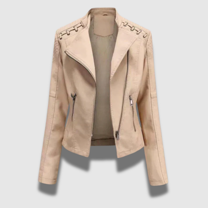 Classica giacca slim da donna, perfetta per un look sofisticato. Capospalla elegante per la moda femminile.