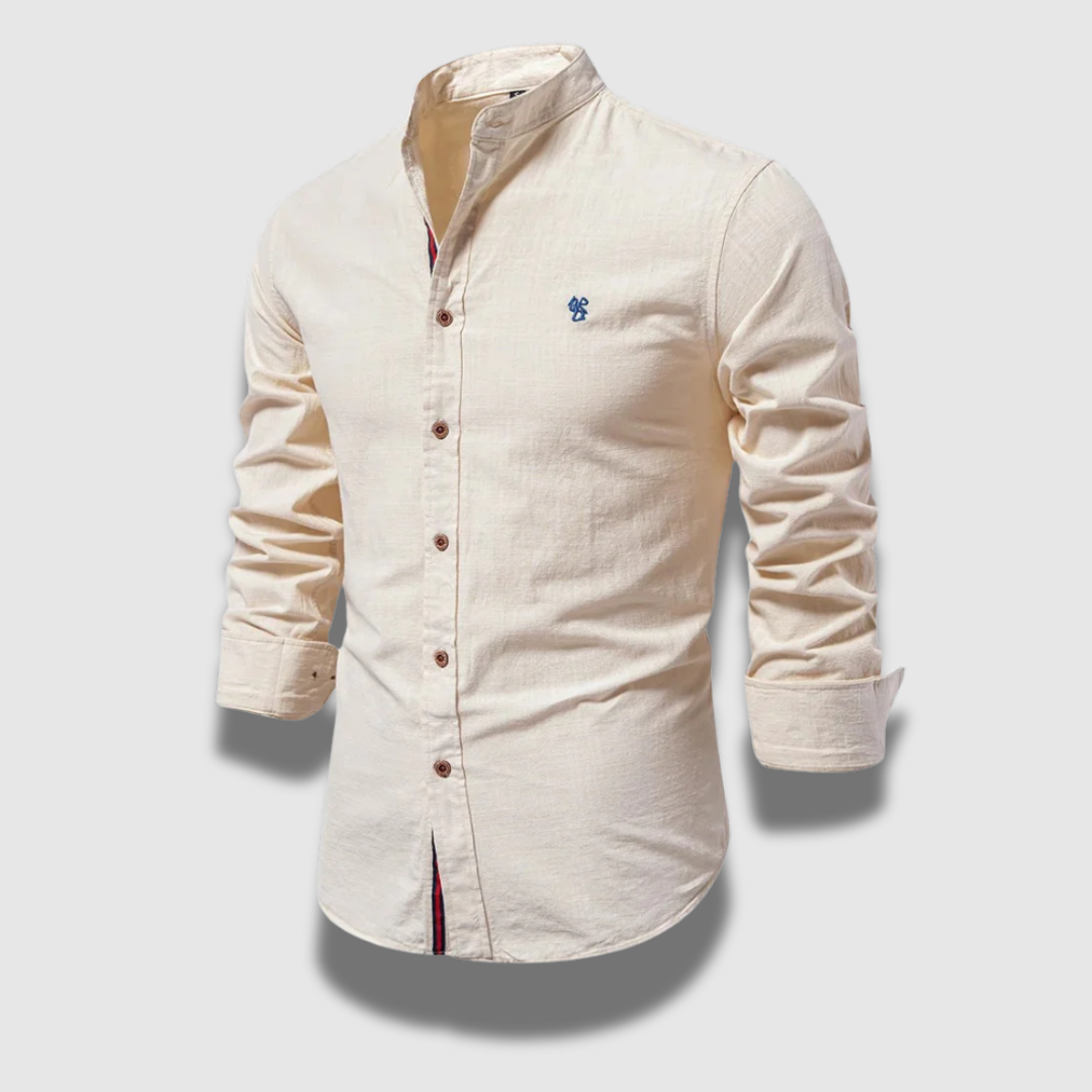 Camicia uomo a maniche lunghe per ufficio o tempo libero, resistente, comoda e dal classico stile maschile.