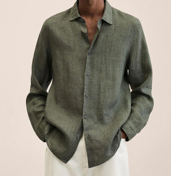 Elegante camicia uomo, stile classico e casual, traspirante, per un look sempre impeccabile.