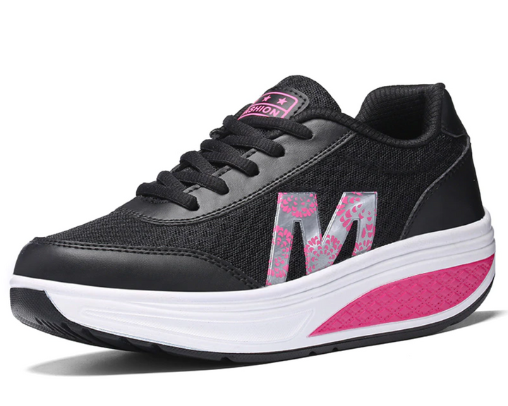 Plantare con supporto arco plantare per sneakers donna, assicura ammortizzazione e allineamento per un benessere duraturo.