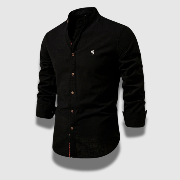 Camicia uomo premium confortevole, a maniche lunghe, perfetta per un look elegante o casual e durevole.