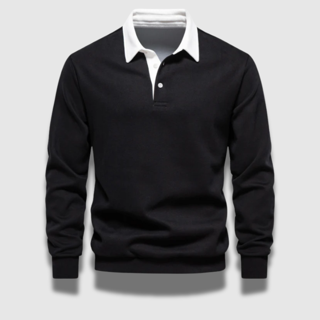 Maglione uomo elegante, capo essenziale per la moda maschile. Comfort traspirante e design moderno.