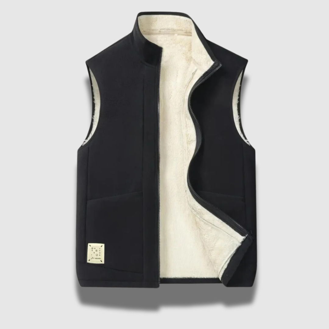 Gilet uomo casual sportivo, giacca senza maniche leggera ideale per primavera, autunno. Comfort e stile maschile.
