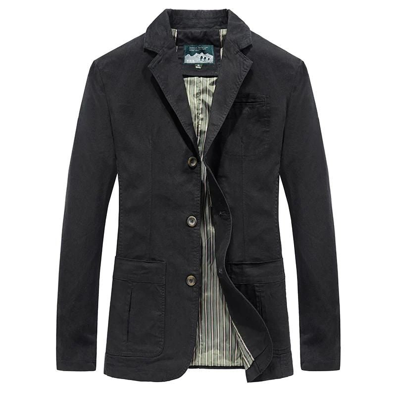 Giacca uomo blazer casual, design leggero per un comfort superiore e uno stile versatile.