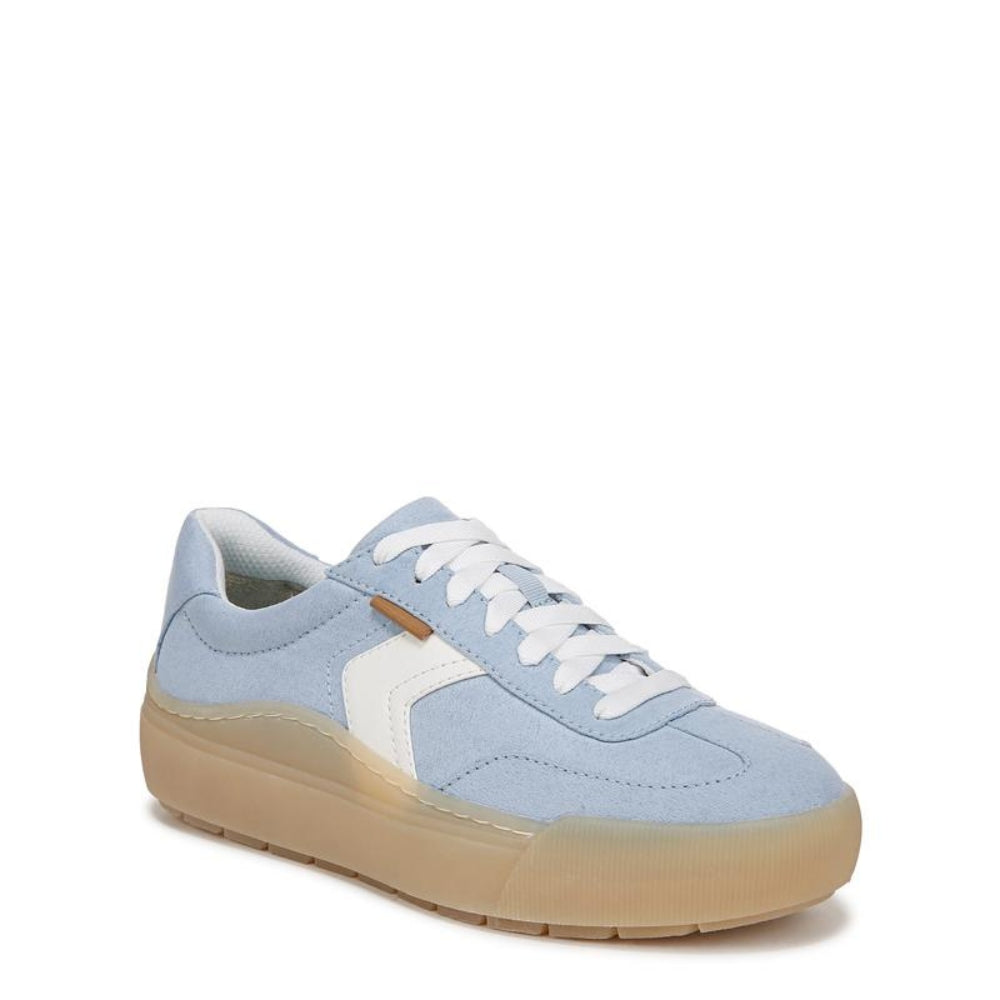 Vista posteriore sneakers donna, calzature estive con logo sottile, comfort e moda versatile.