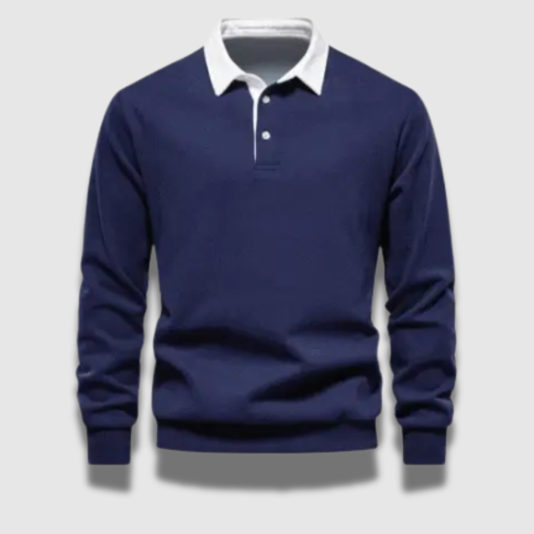 Maglione uomo casual comfort, ideale per il tempo libero. Abbigliamento maschile con maglieria morbida.